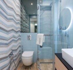 modern shower room